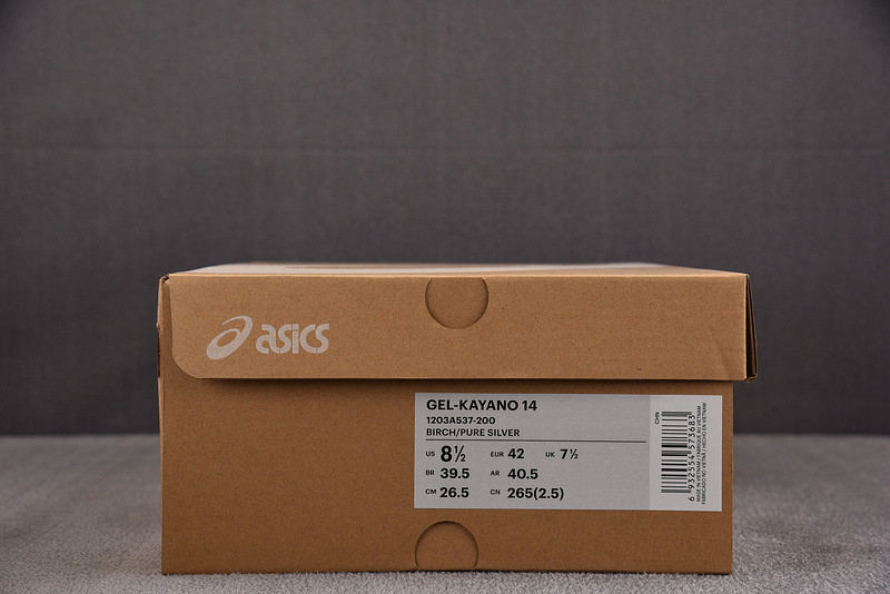 As1cs gel-kayano 14 silver colored 1203a537-200