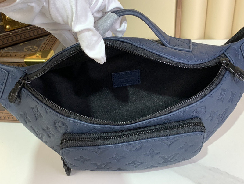 LOUIS VUITTON Rush Bumbag-30*15*8CM(dark blue)