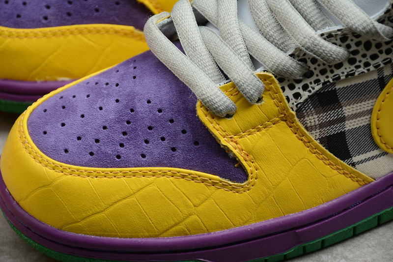 NIKE DUNK LOW PRO IW PURPLE/ YELLOW 318403-137