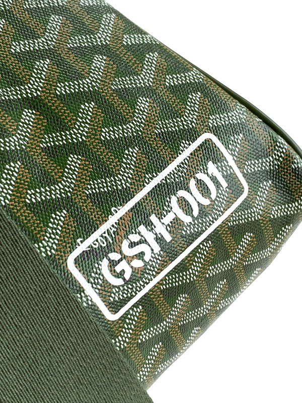 GOYARD canvas travel bag