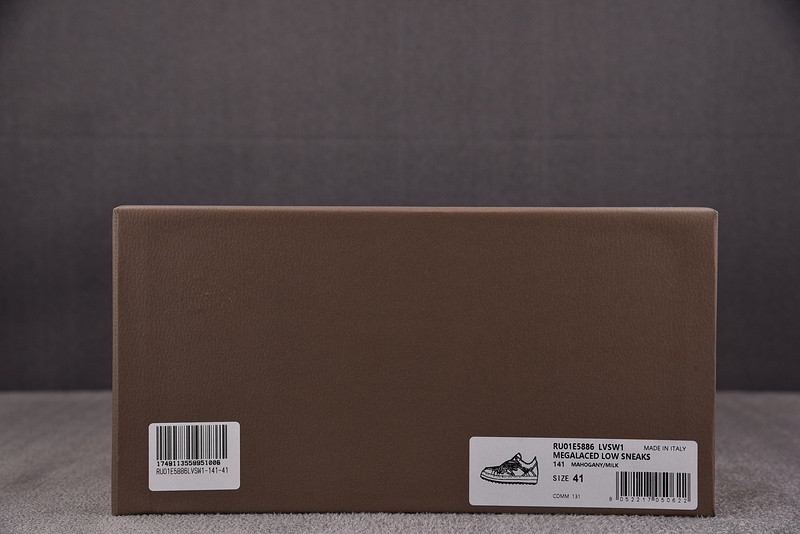 RICK 0WENS SNEAKERS(BROWN RED)