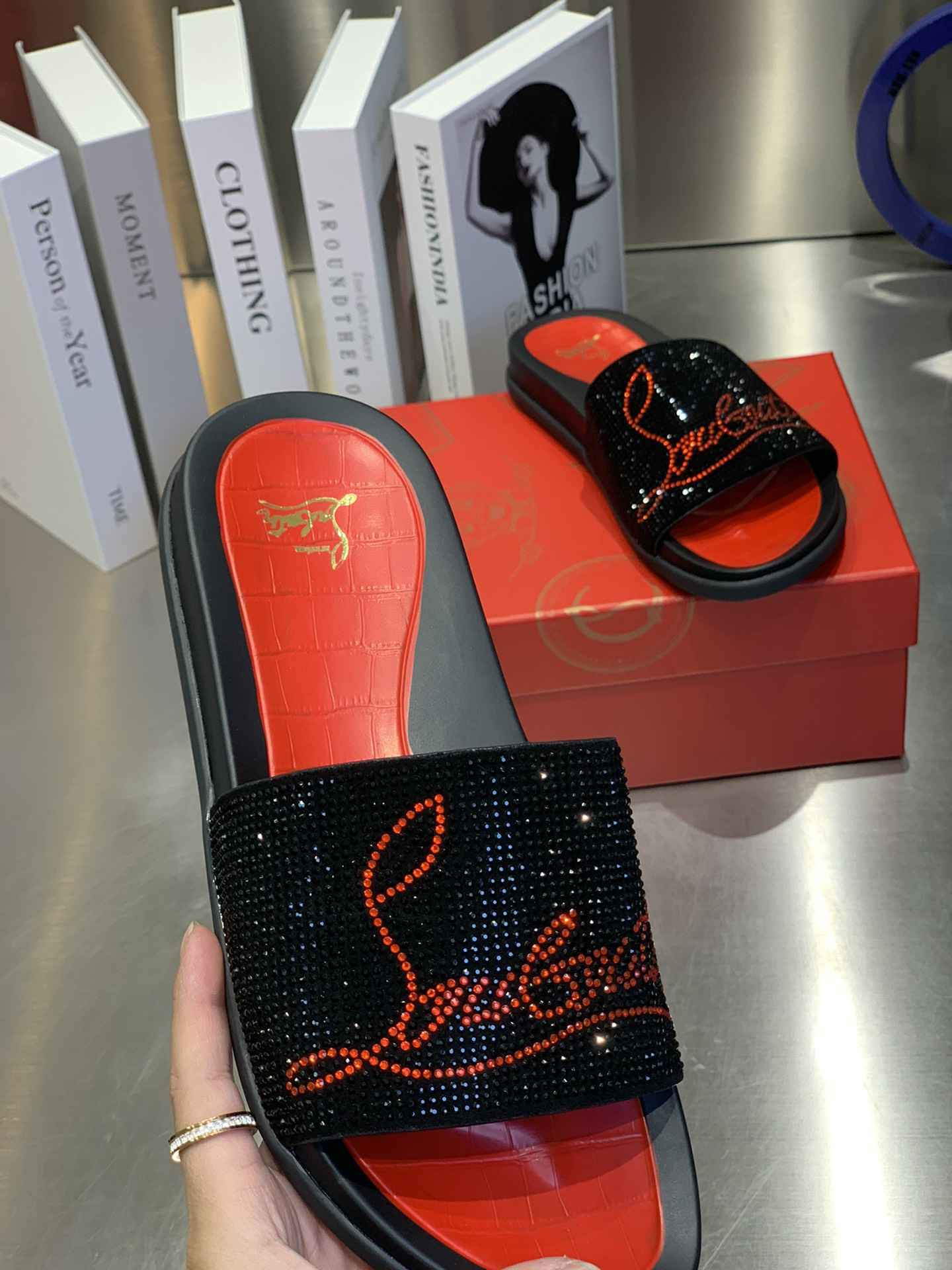 Chr1st1an louboutin slide