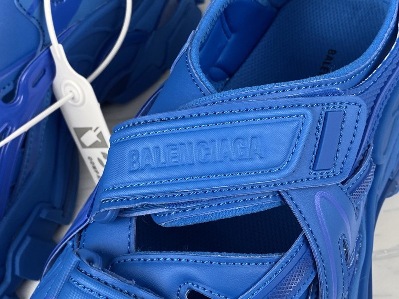 Ba*len*cia*ga track sandal monocolor neoprene/rubber blue 617543 w2cc1 4000