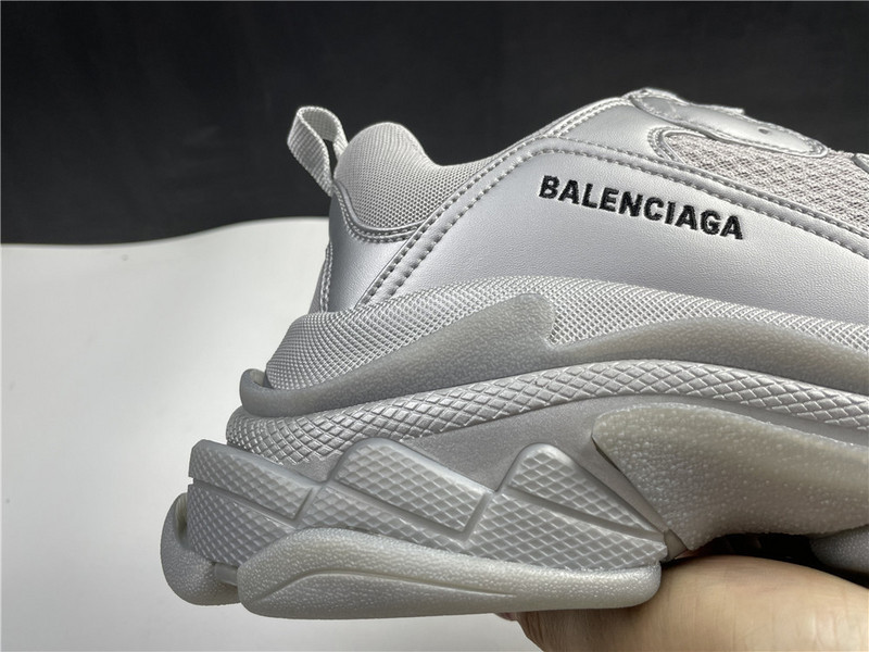 Ba*len*cia*ga sliver white sneaker 536737 w0901 8100