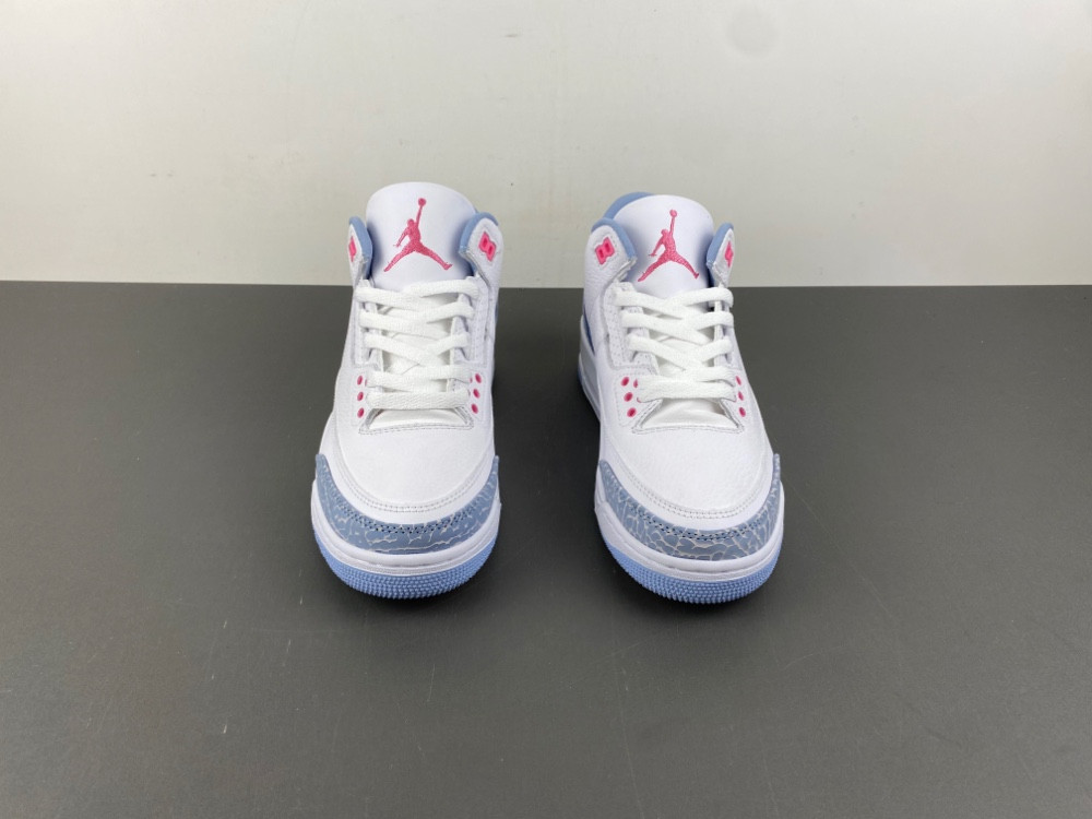 Air Jordan 3 GS "White/Cobalt Bliss" HQ0784-101
