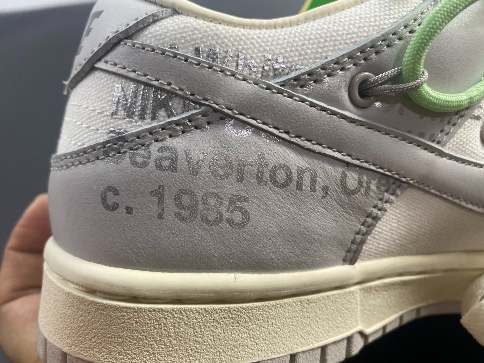 OW X DUNK LOW “07 OF 50” DM1602-108