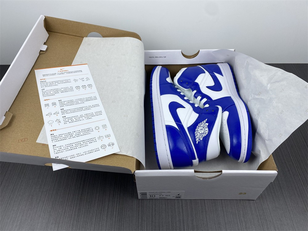 Jordan 1 Mid Kentucky Blue (W) BQ6472-104