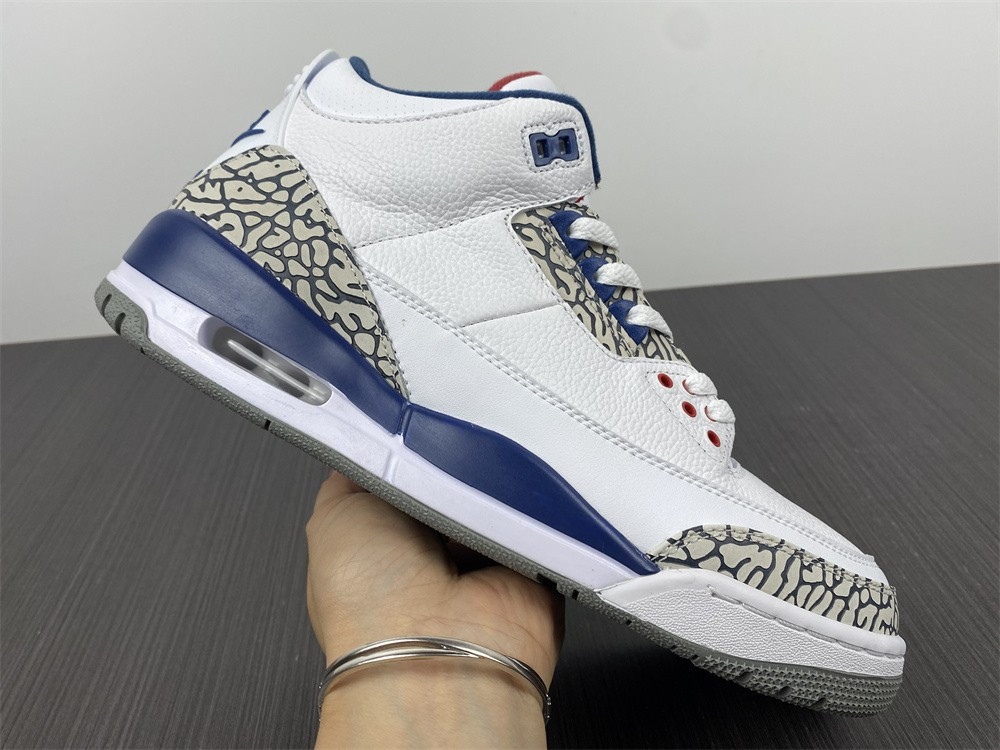 AIR JORDAN 3 RETRO TRUE BLUE NIKE AIR FIRST LOOK 854262-106