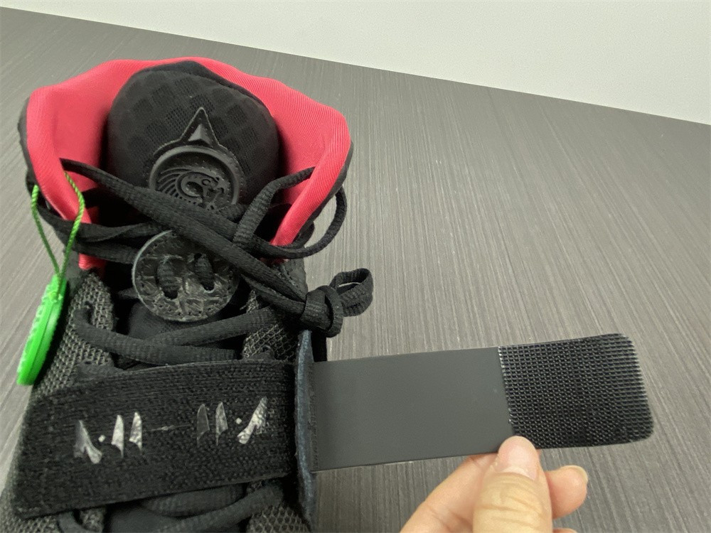 nike air Y**zy 2 “solar red” black mens 508214-006