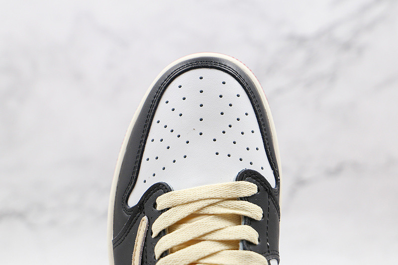 Fragment x Travis Scott x Air Jordan 1 TS White Black University Red CQ4278-088