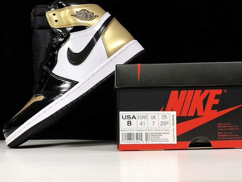 AIR JORDAN 1 GOLD TOE 861428-007
