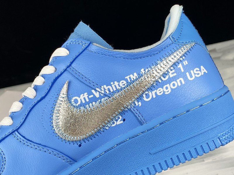 NIKE AIR FORCE 1 LOW OW MCA UNIVERSITY BLUE CI1173-400