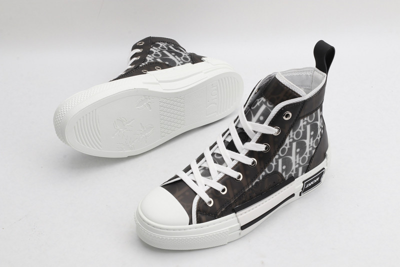 D B23 HIGH-TOP SNEAKERS
