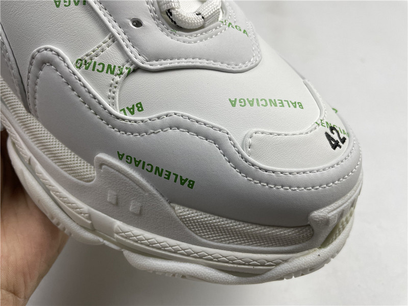 Ba*len*cia*ga sliver white sneaker 536737 wsfw6 1956