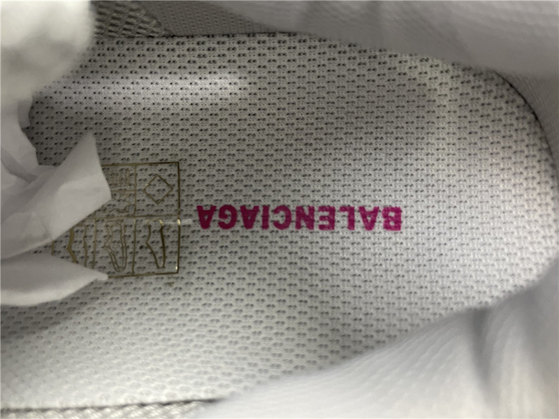 Ba*len*cia*ga sliver white sneaker 536737 w0901 8180