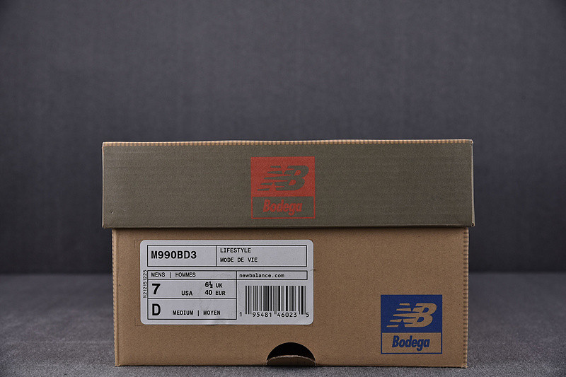 New Balance 990v3 Bodega Here To Stay M990BD3