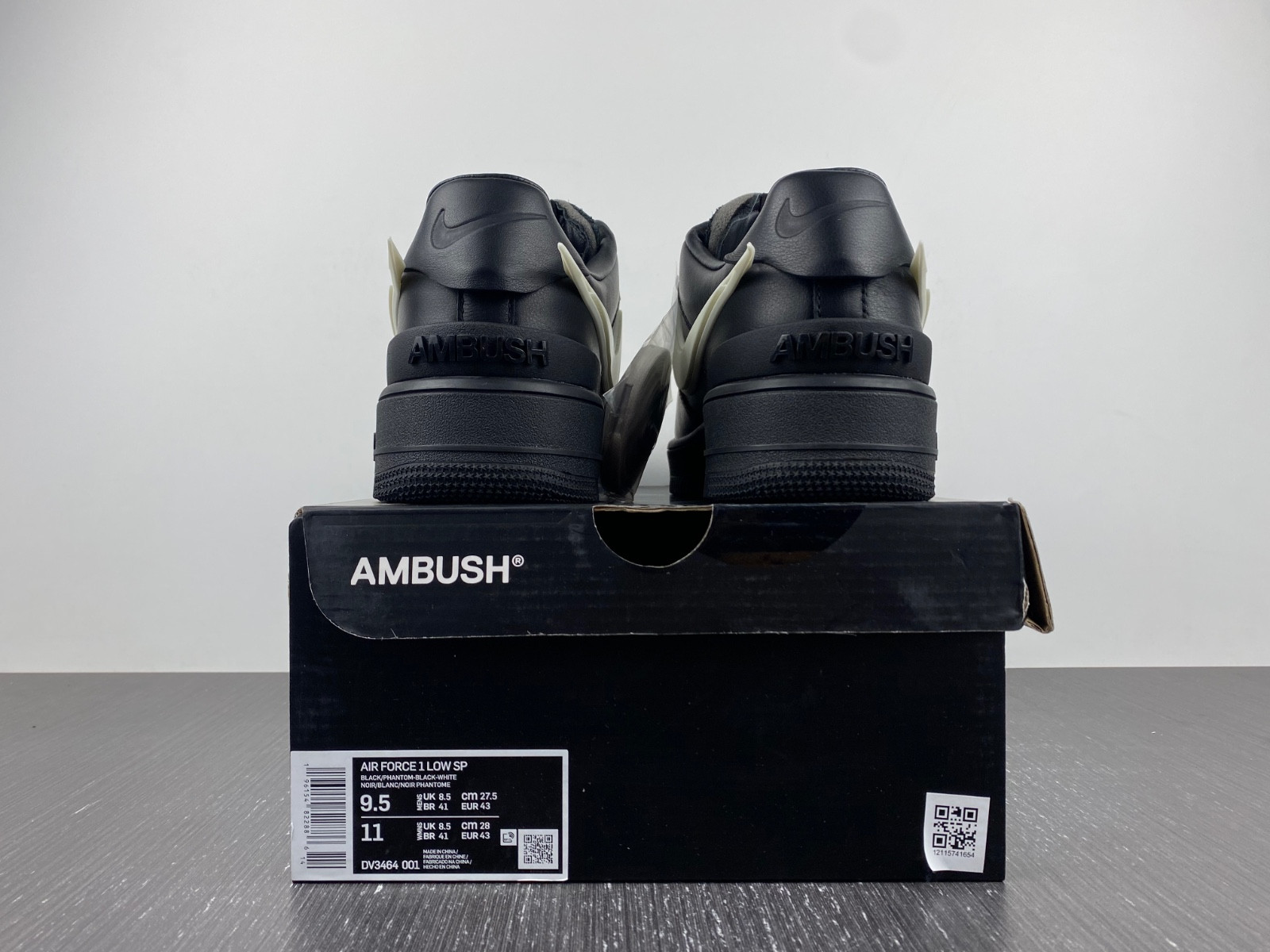 AMBUSH x Nike Air Force 1 Low “Black” DV3464-001