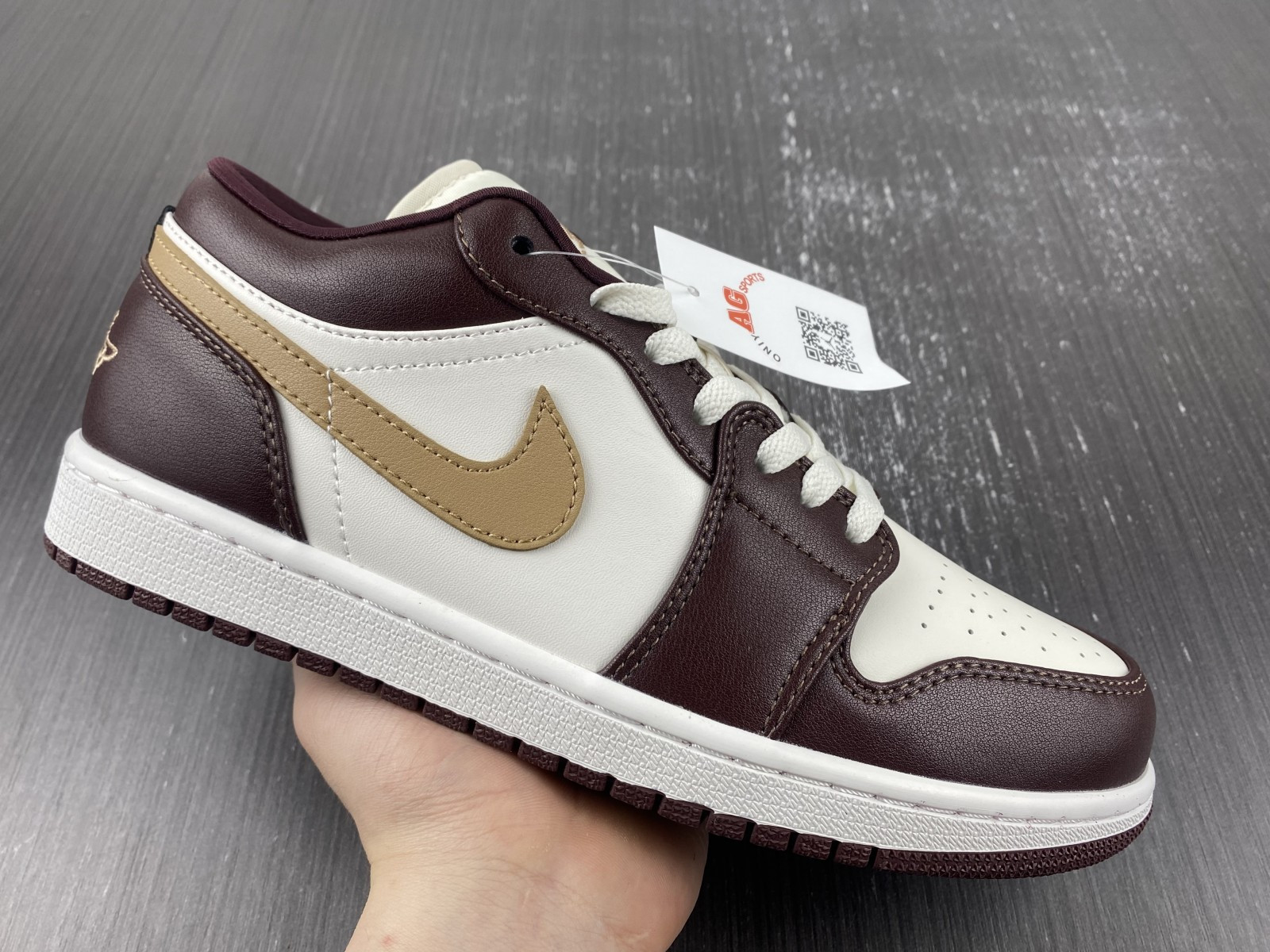 Air Jordan 1 Low Sail Brown DC0774-200