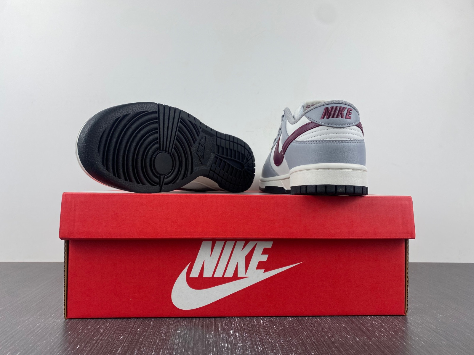 Nike Dunk Low Grey Team Red DD1503-122