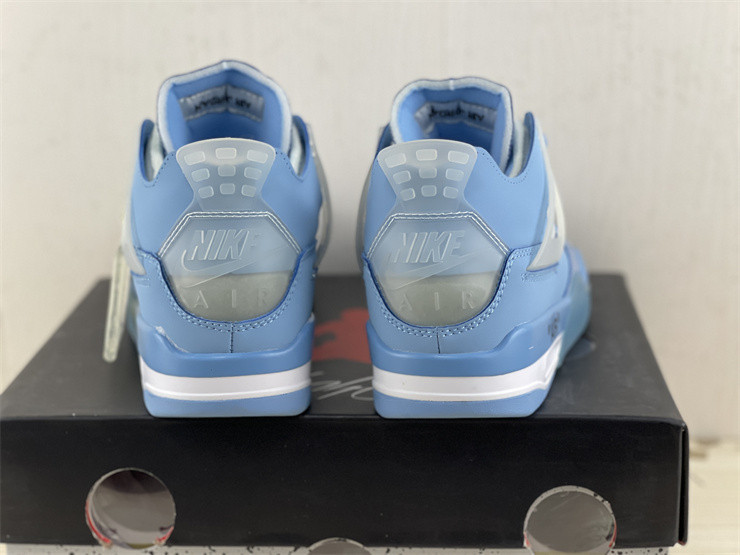Jordan 4 Retro x OW Blue