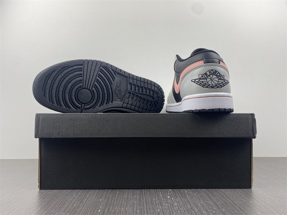 Jordan 1 Low Black Grey Pink 553558-062