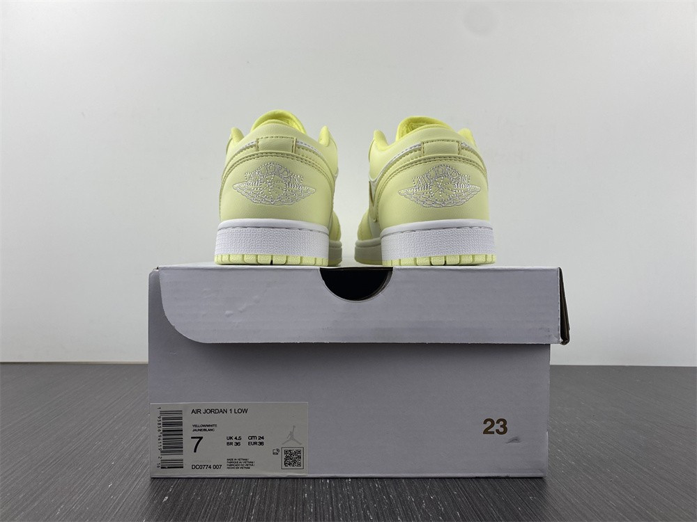 Jordan 1 Low Lemonade (W) DC0774-007