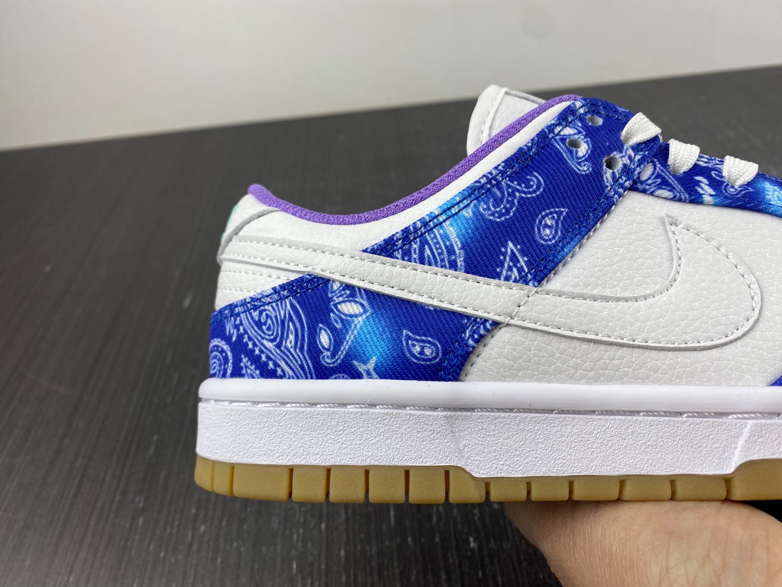 Nike SB Dunk Low White Navy Blue Purple CT5053-041