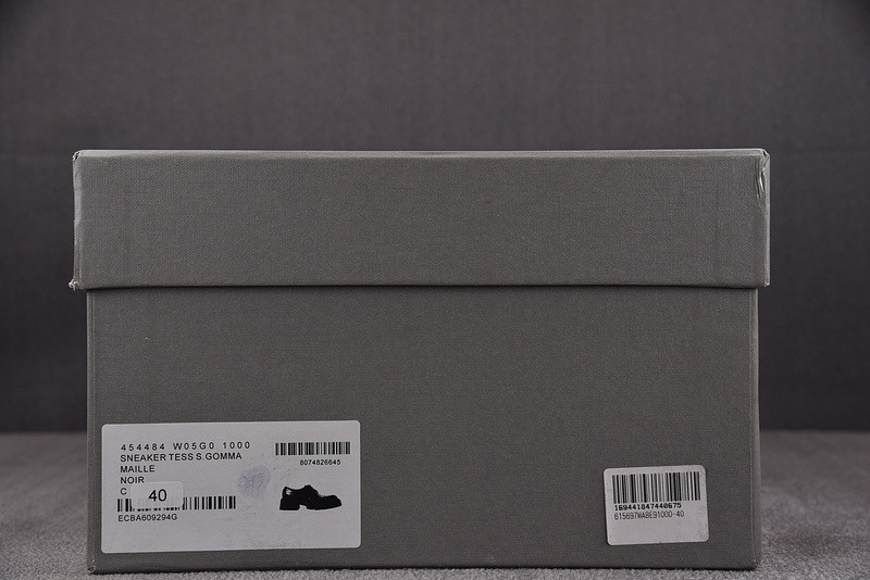 Balenciaga Tractor leather loafers in black