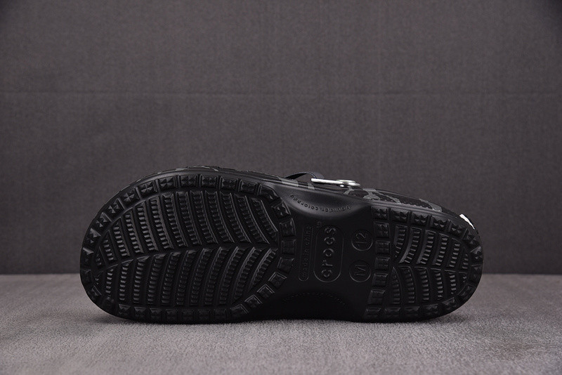 bape x Cr*0*s classic clog “black camo”
