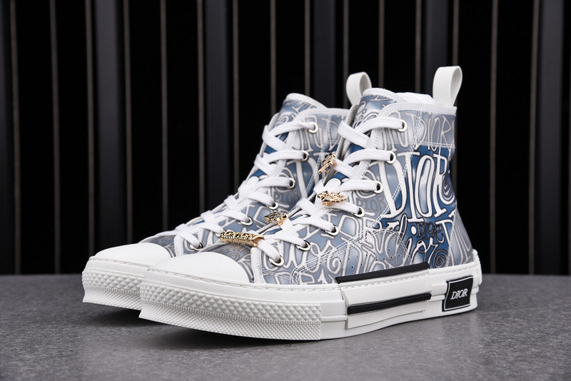 D B23 HIGH-TOP SNEAKERS