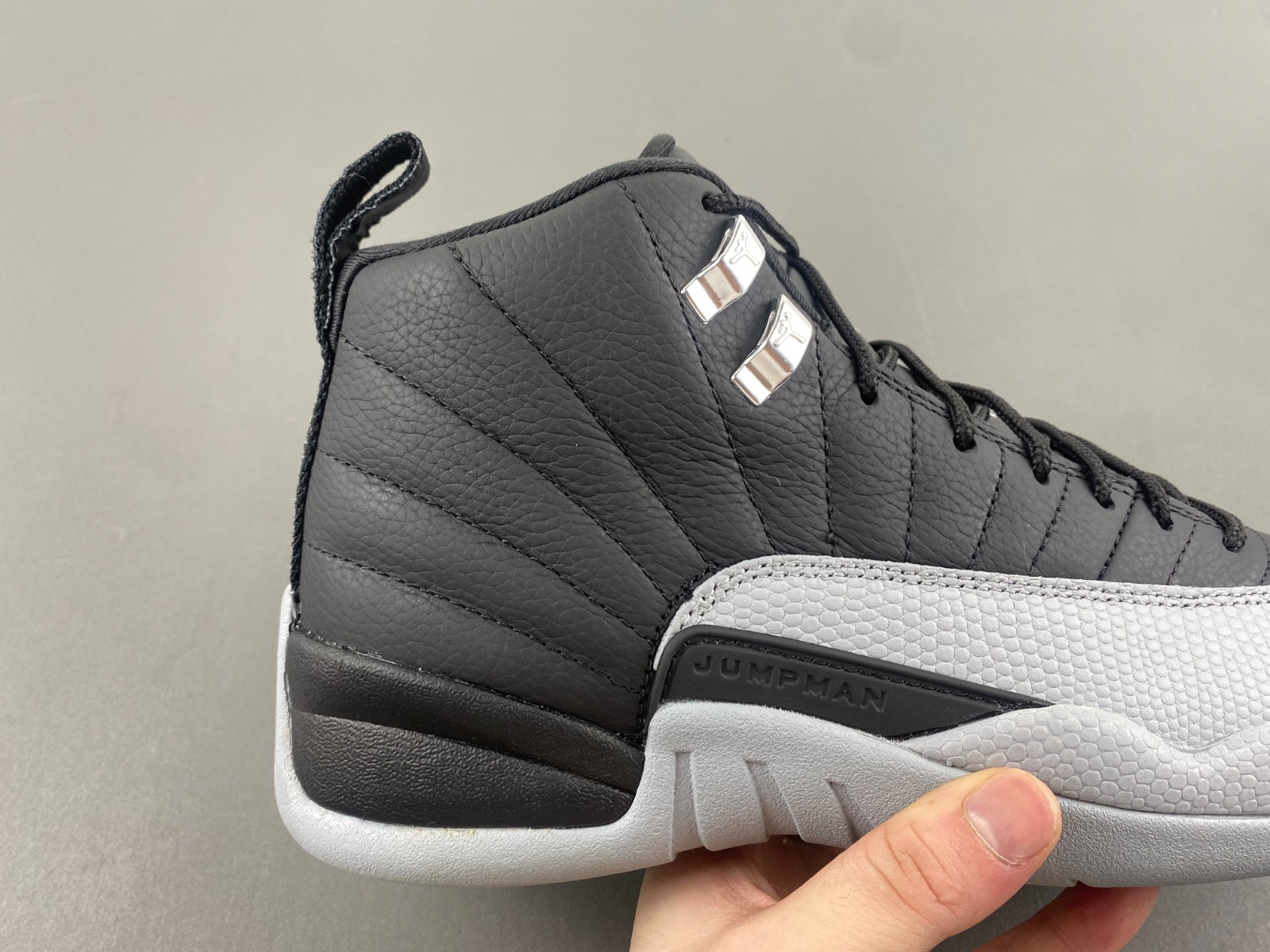 Air Jordan 12 Black Wolf Grey CT8013-010