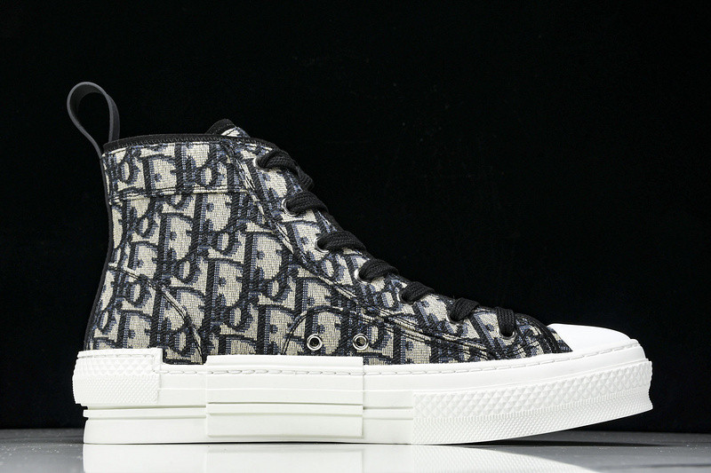 D B23 HIGH-TOP SNEAKERS