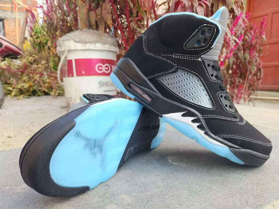 Air Jordan 5 Black University Blue 2026 DD0587-008
