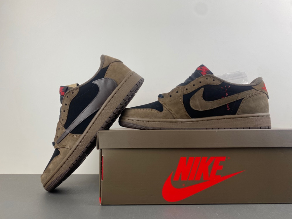 Jordan 1 Retro Low x Travis Scott Velvet Brown DM7866-202
