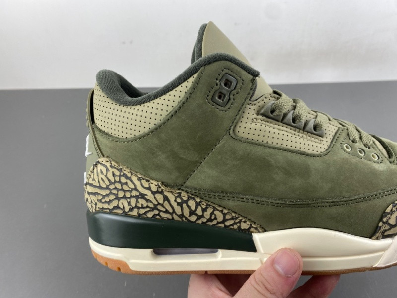 Air Jordan 3 Family Affair Medium Olive DN3707-202