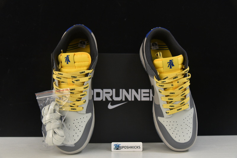 nike dunk low N0*H carolina a&t dr6187-001