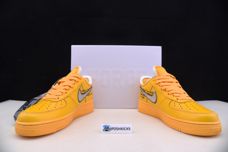 NIKE OW X AIR FORCE 1 LOW UNIVERSITY GOLD DD1876-700
