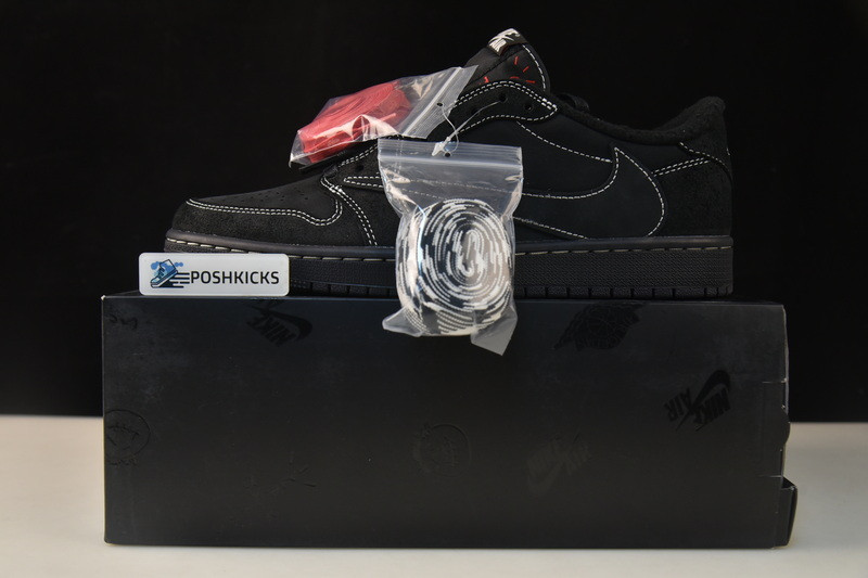 Travis Scott x Air Jordan 1 Low OG Phantom black DM7866-100