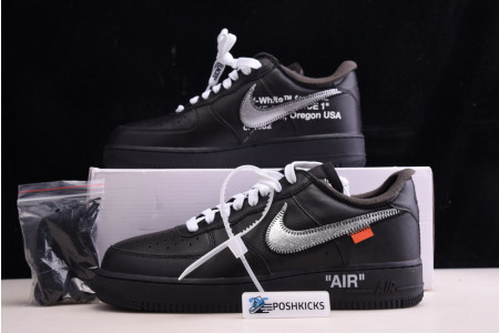 OW NIKE AIR FORCE 1 LOW BLACK AV5210-001
