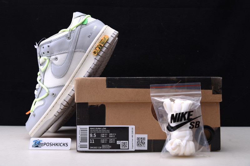 NIKE DUNK LOW OW LOT 43 OF 50 DM1602-128