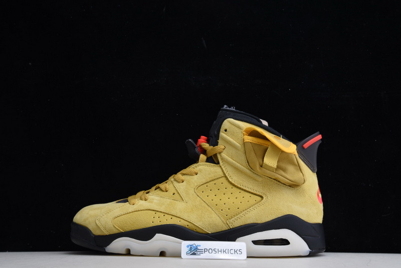 Air Jordan 6 Travis Scott Wheat Yellow CN1084-300
