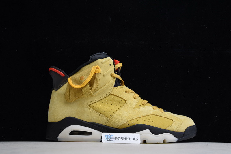 Air Jordan 6 Travis Scott Wheat Yellow CN1084-300