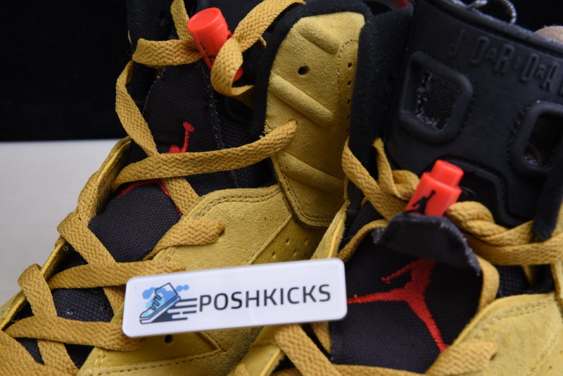 Air Jordan 6 Travis Scott Wheat Yellow CN1084-300