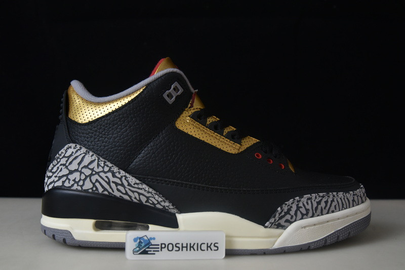 Air Jordan 3 WMNS “Black Gold” CK9246-067