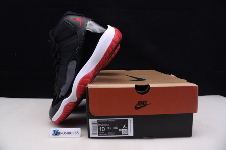 AIR JORDAN 11 RETRO PLAYOFFS BRED (2019) 378037-061