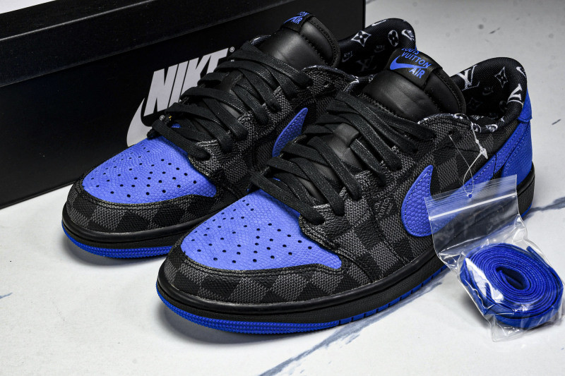 LV x Air Jordan 1 Low DZ2507 00