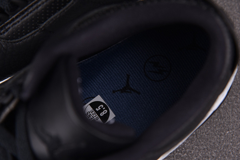 Fragment Design x Air Jordan 3 “Black/White”