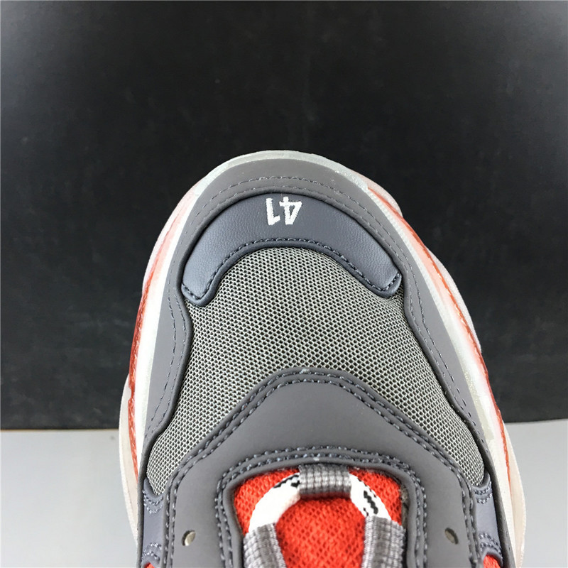 Ba*len*cia*ga triple s trainers clear sole grey red 541624 w0901 2262