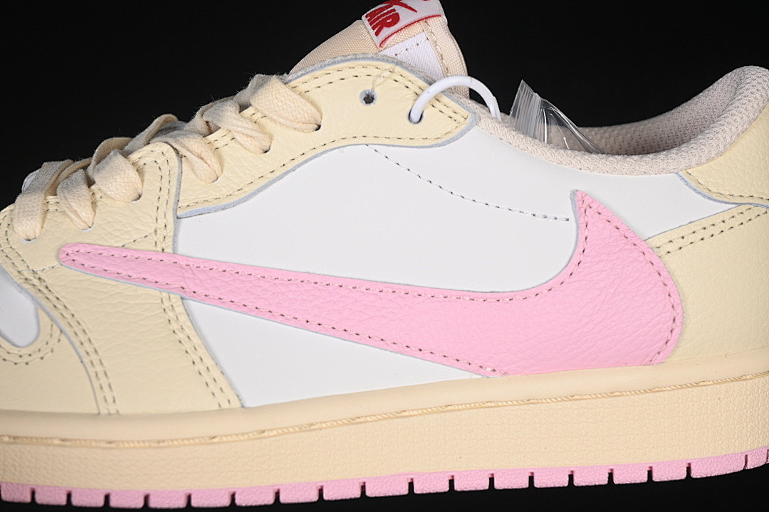 AIR JORDAN 1 LOW OG AJ1 LIGHT PINK/WHITE/APRICOT IQ7604-101