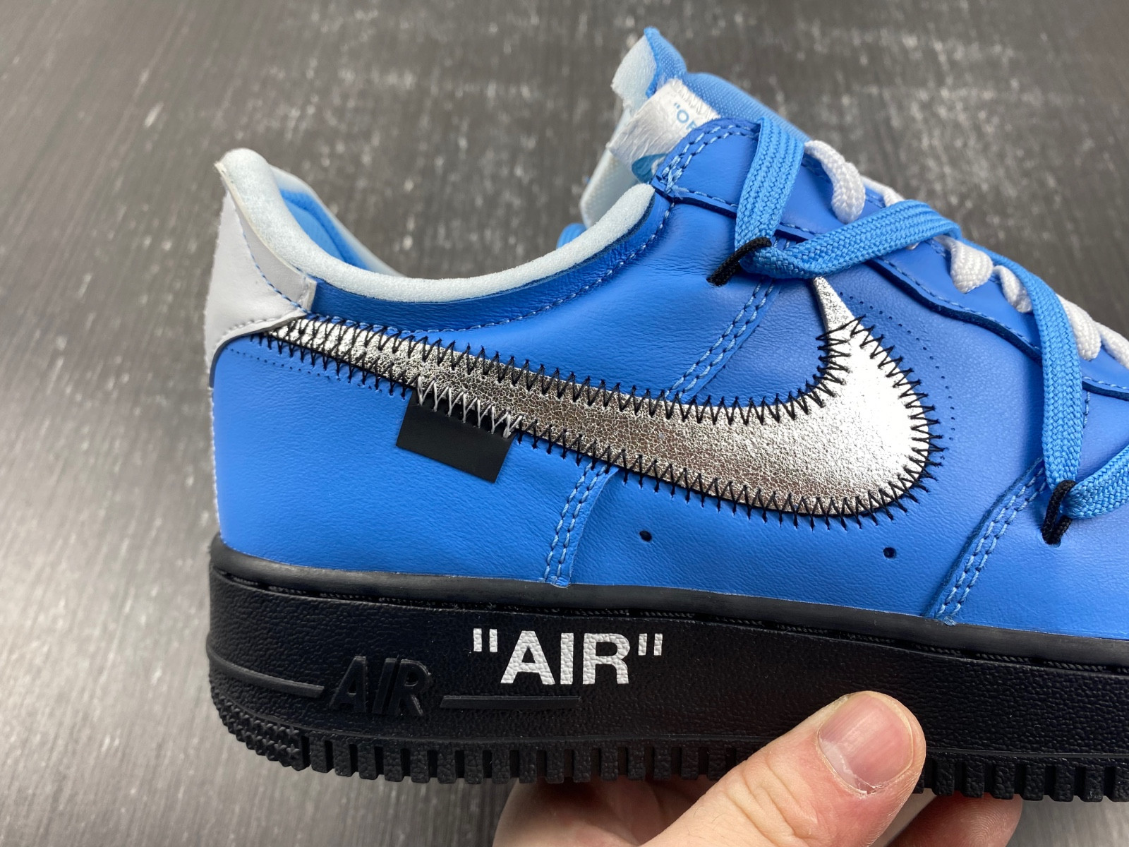 NIKE OW X AIR FORCE 1 LOW UNIVERSITY BLUE Cl1173-400